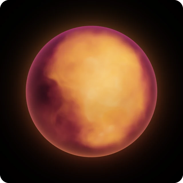 Nebula Orb Metal shader for SwiftUI