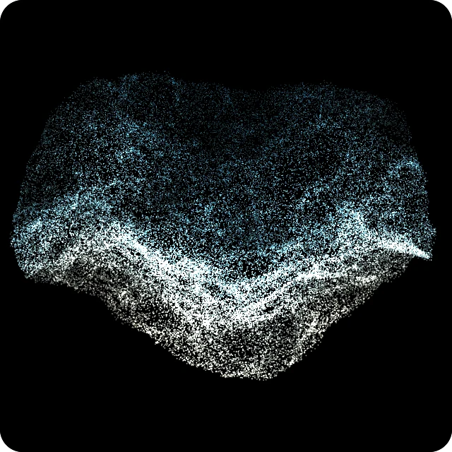 Particle Field Metal shader for SwiftUI